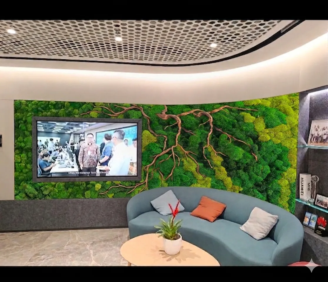 jasa pembuatan moss wall